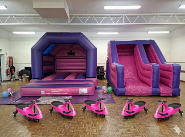 Castle And Slide Party Package