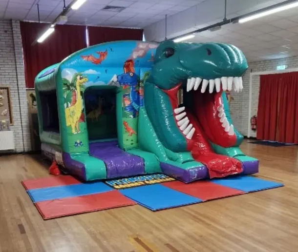 3d Dino Slide Castle