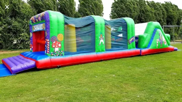 45ft Chocolate Factory Assault Course