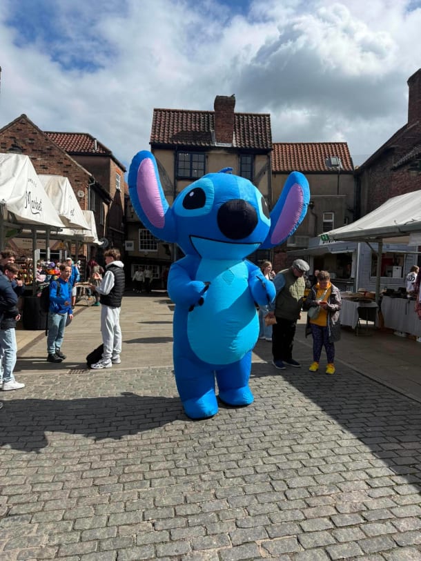 Stitch Look-a-like Mascot