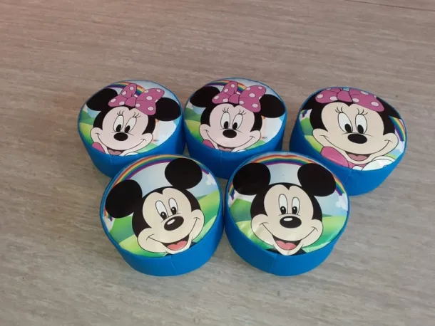 Mickey And Minnie Mouse Stepping Stones Set Of 5