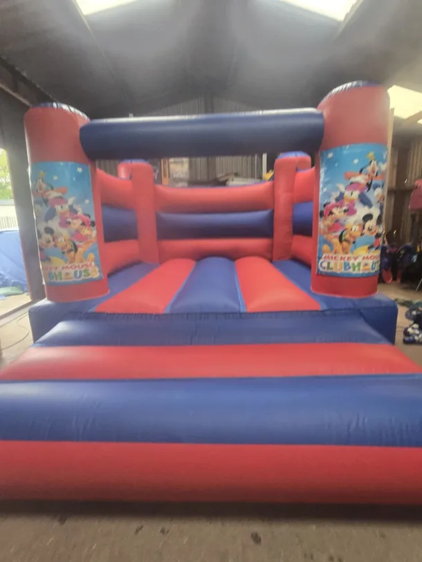 Lol Red And Blue H Frame Bouncy Castle