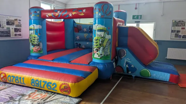 Farmyard Castle With Slide