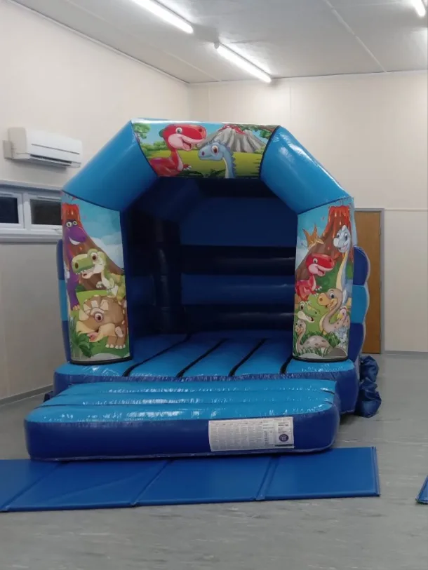 Junior Dinosaur Themed Bouncy Castle 9x11