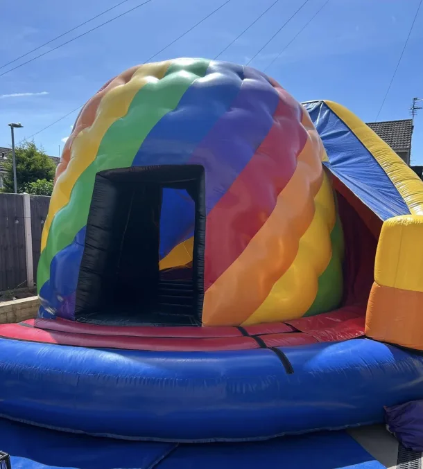 Helter Twist Disco Dome With Slide