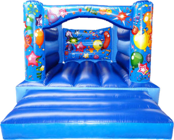 11x15ft Low Height Stars And Balloons Bouncy Castle