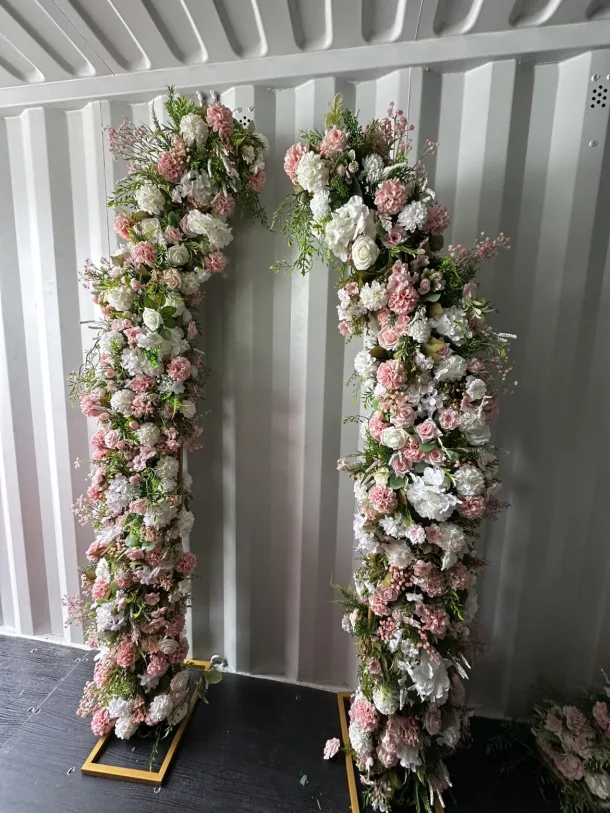 Pink And White Flower Hire