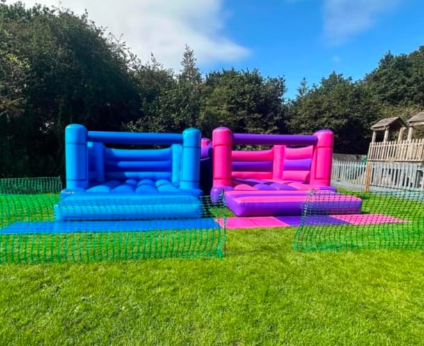 2 Bouncy Castles Hire