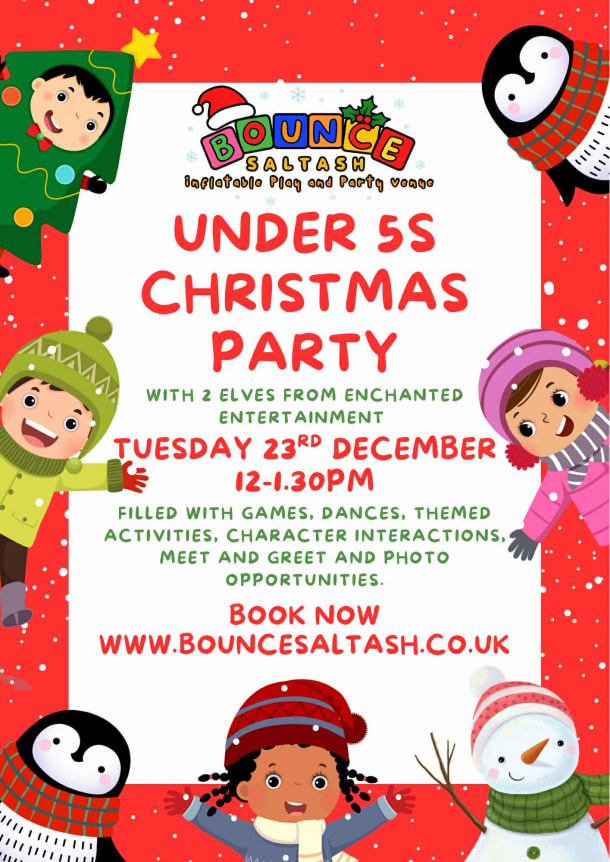 Under 5s Christmas Party - 23rd December