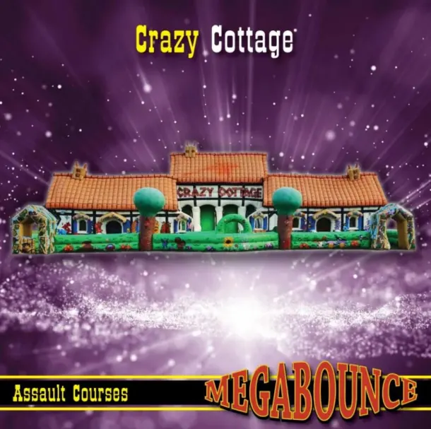 78ft Crazy Cottage Assault Course