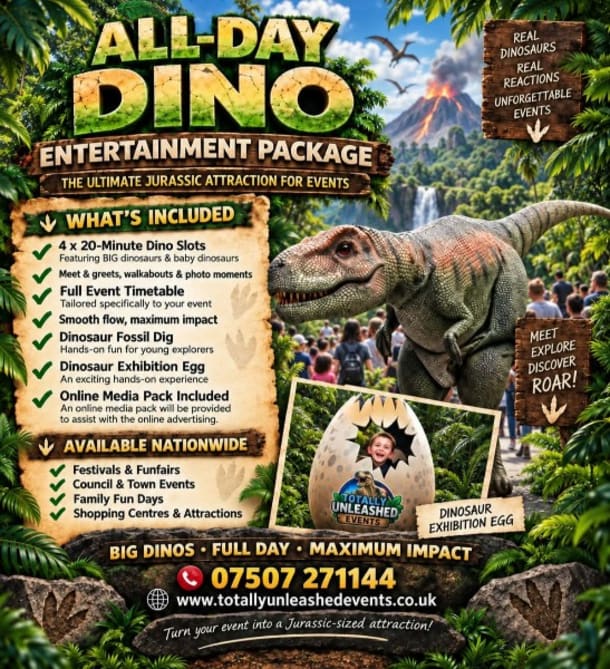 All Day Dinosaur Package