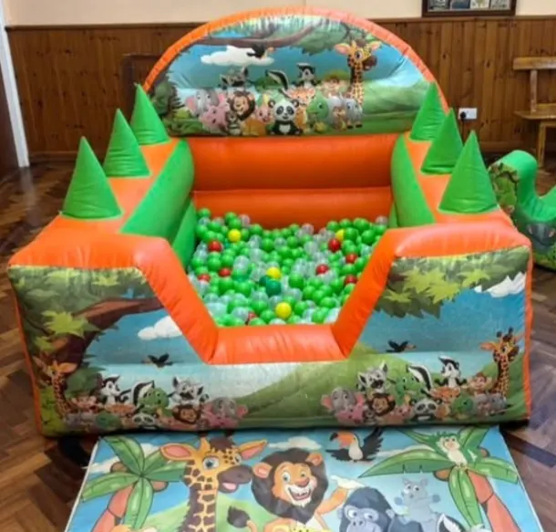 Jungle Themed Ball Pit