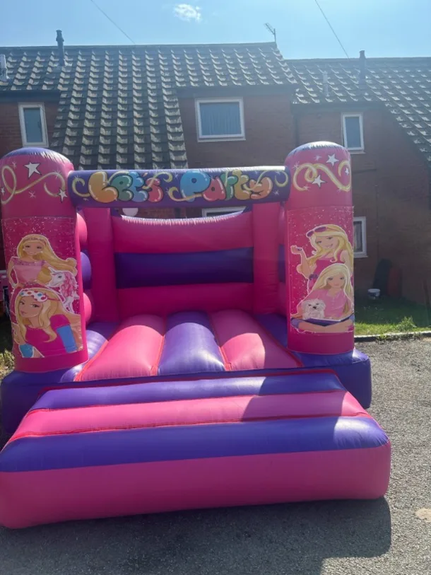 Barbie Theme Bouncy Castle