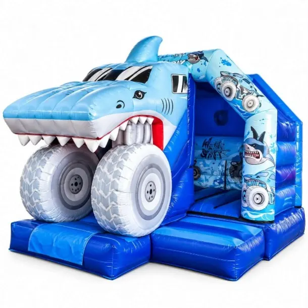 Shark Monster Truck Bounce And Slide
