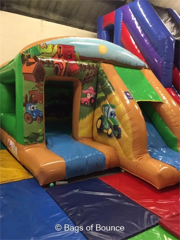 Tractor Jump N Slide