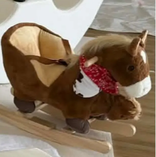 Luxury Seated Rocking Horse