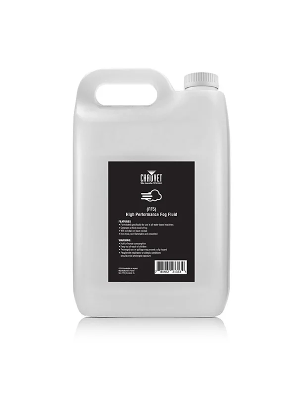 Chauvet Fog Fluid 5 Litres - Price Is For A Case Of 4 (20 Litres Total)