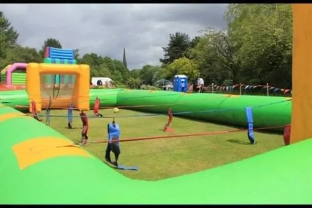 Inflatable Table Football Pitch