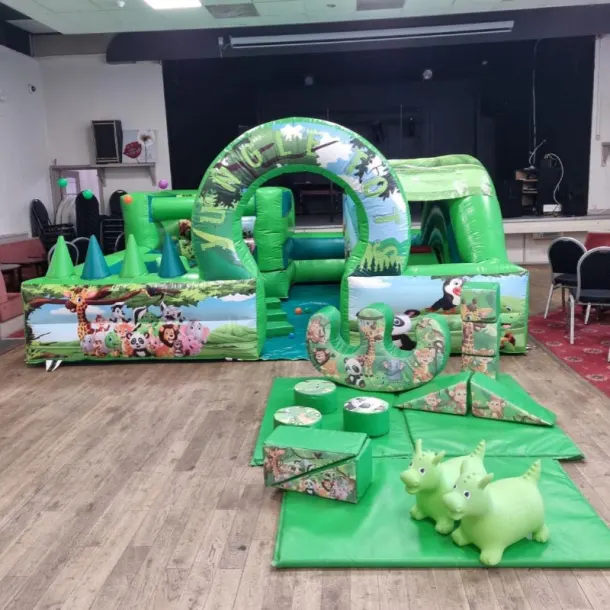 Jungle Play Park And Soft Play Package