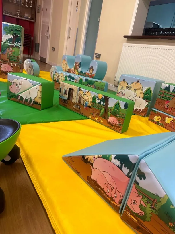 Farm Yard Soft Play With Ball Pit