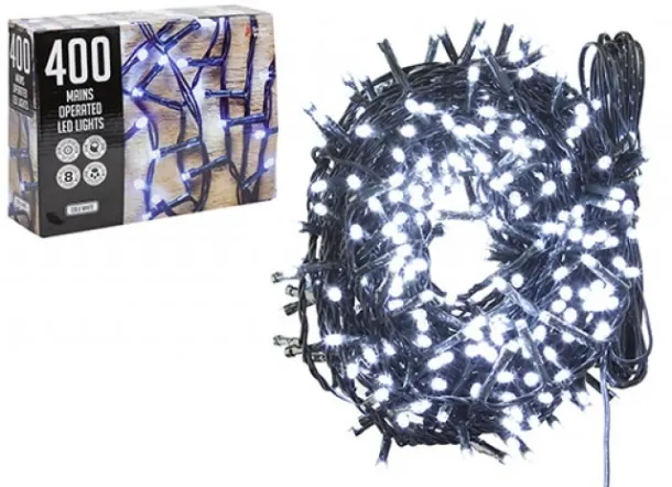 400 Led Fairy Lights Cool White