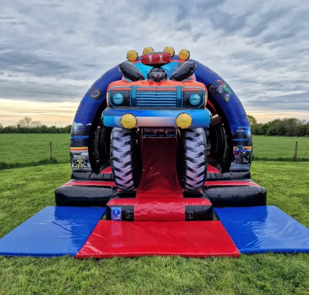 3d Large Monster Truck Castle