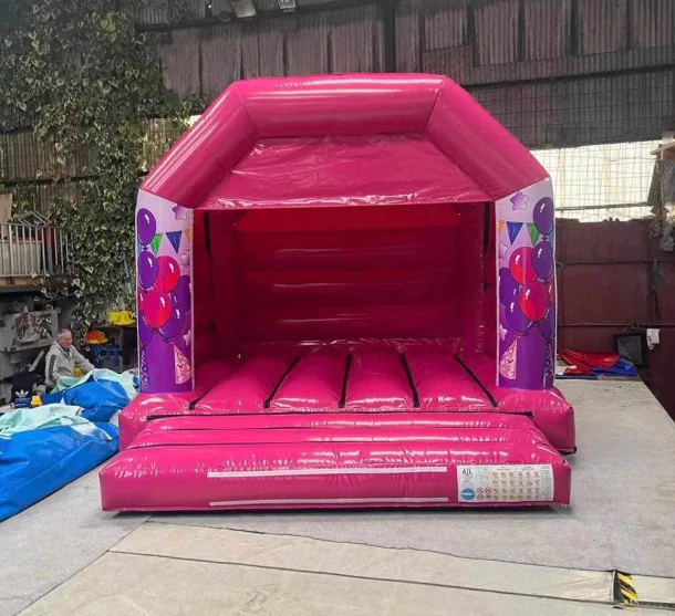 Pink Party Bouncy Castle