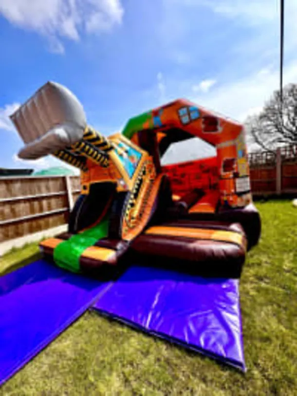 3d Construction Digger Combi