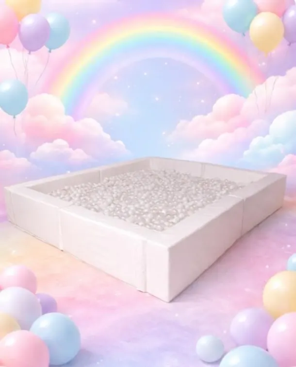 10ft White Ball Pool
