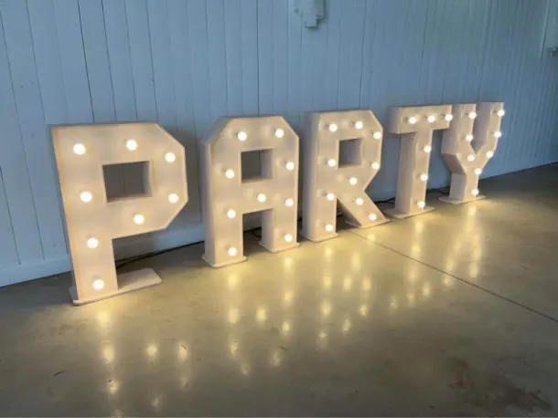 Party Light Up Letters