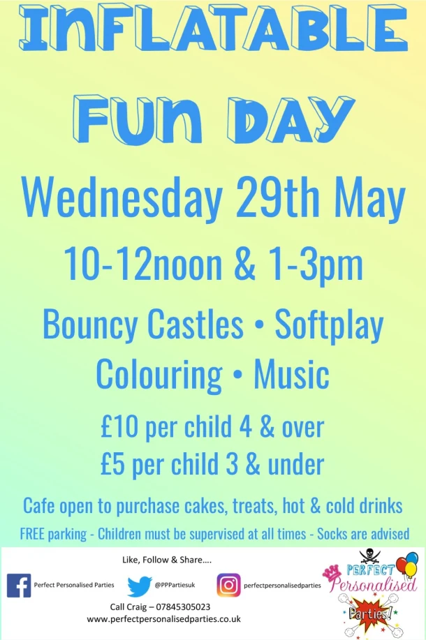 Inflatable Fun Day - Eaton Bray Village Hall