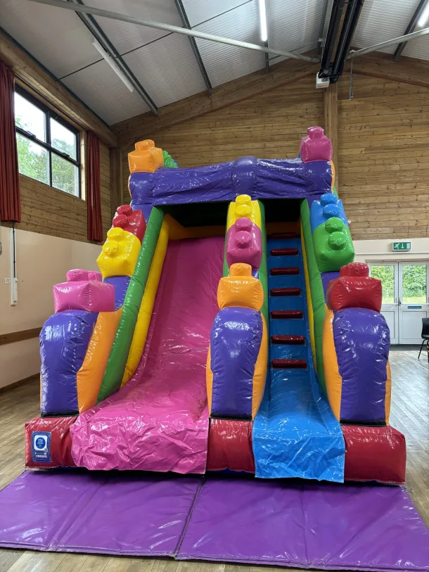 Lego 3d Inflatable Slide