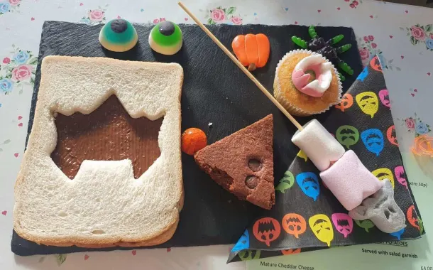 Kids Trick Or Treat Halloween Tea