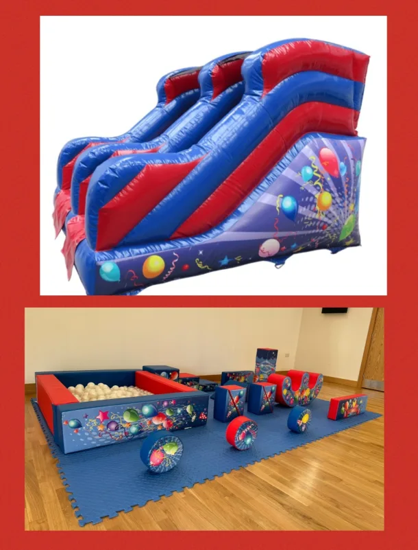 Red 5ft Slide Package