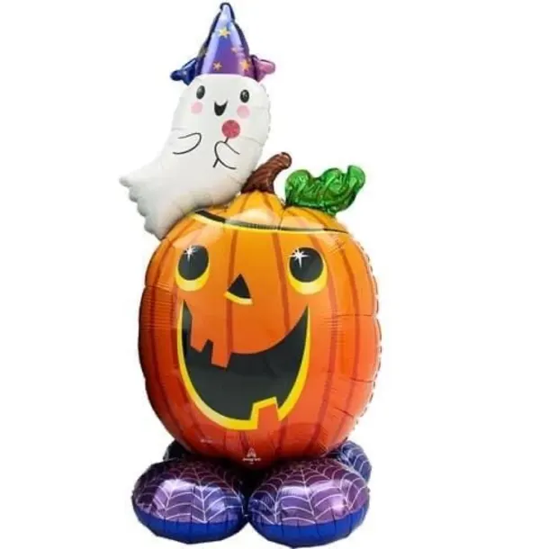 Halloween Pumpkin And Ghost Air Walker
