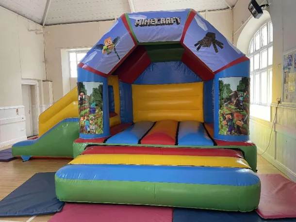Minecraft Castle With Slide