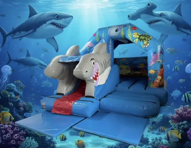3d Shark Castle