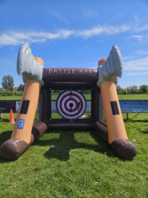Inflatable Axe Throwing