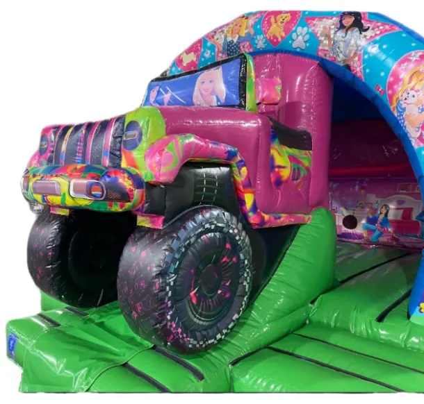 3d Pink 4x4 Front Slide Combi Disco Version