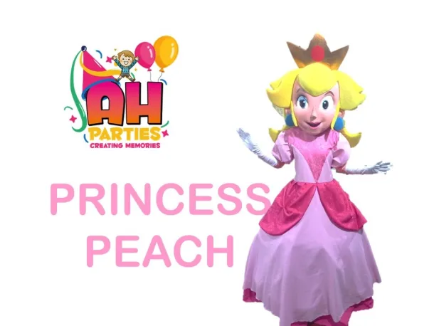 Princess Peach Mascot