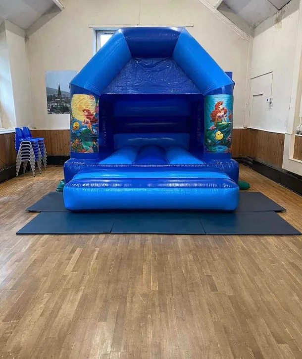 12ft X 14ft Mermaid Shades Of Blue Bouncy Castle