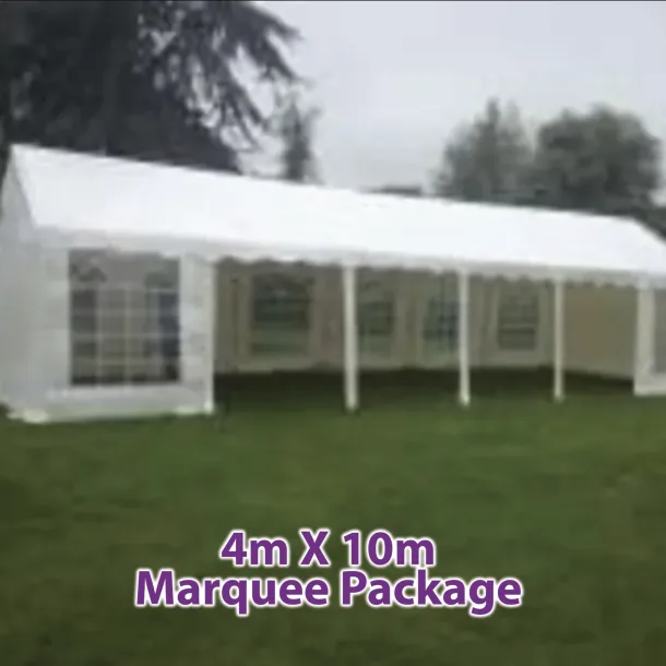 4m X 10m Marquee Package