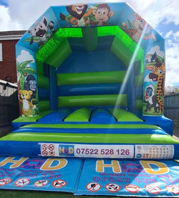 Jungle Bouncy Castle