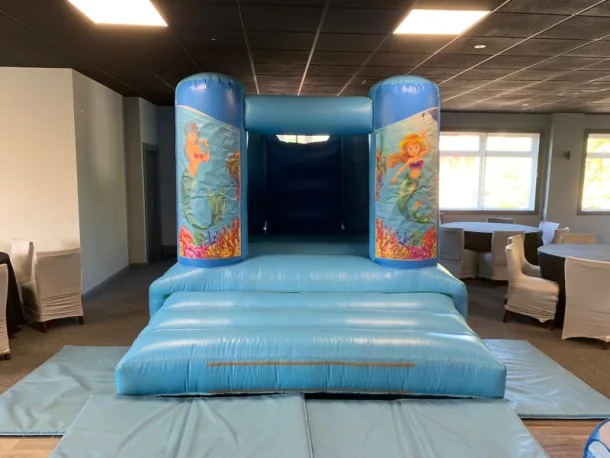 Low Height Blue Celebrations Castle