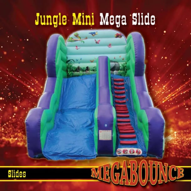 18.7ft Jungle Mini Mega Slide