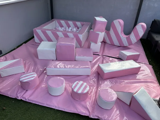 Pink And White Luxury Soft Play