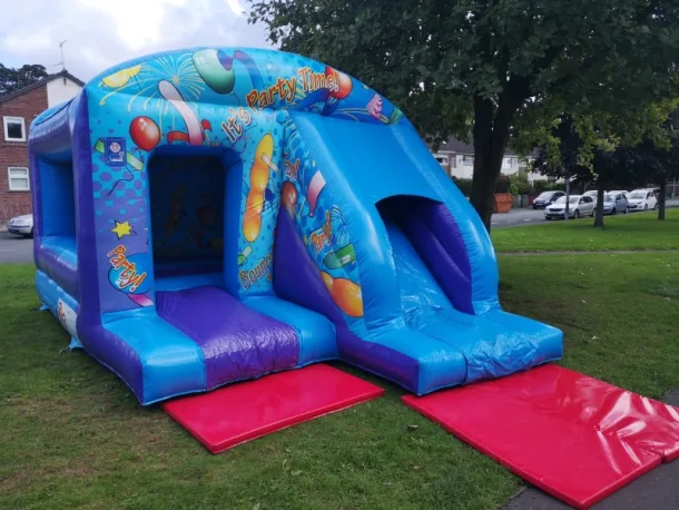 Party Time Castle With Slide