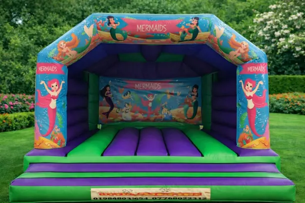 Mermaid Green And Blue Castle