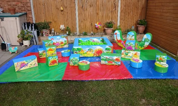 Dinosaur Soft Play Set
