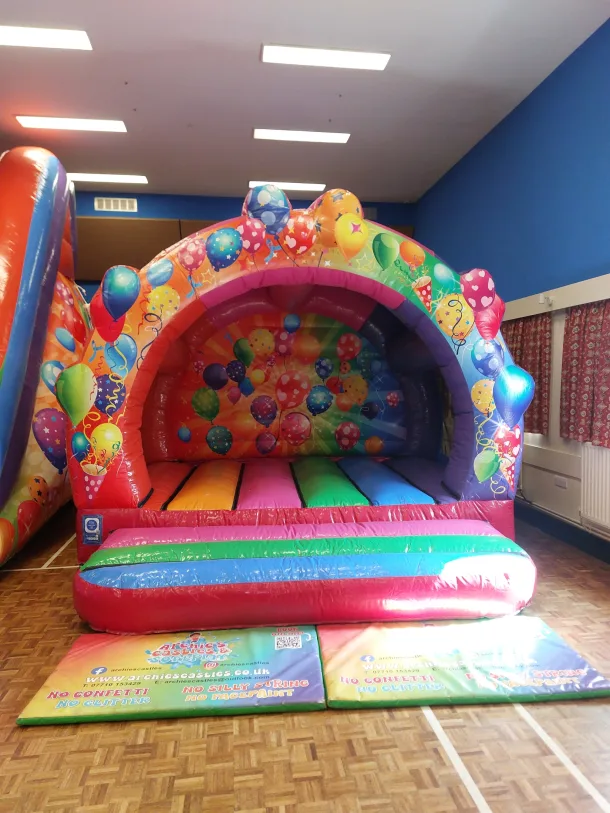 13ftx14ft Multicoloured 3d Castle